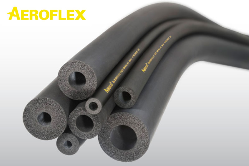 ฉนวนยางดำ Aeroflex หุ้มท่อ